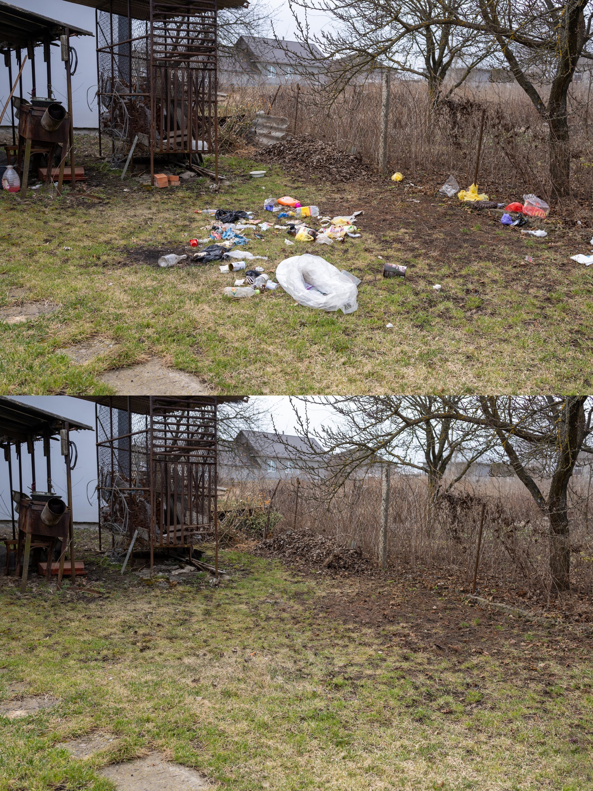 Yard cleanup and property care in Sevierville, TN by Brock Property Services